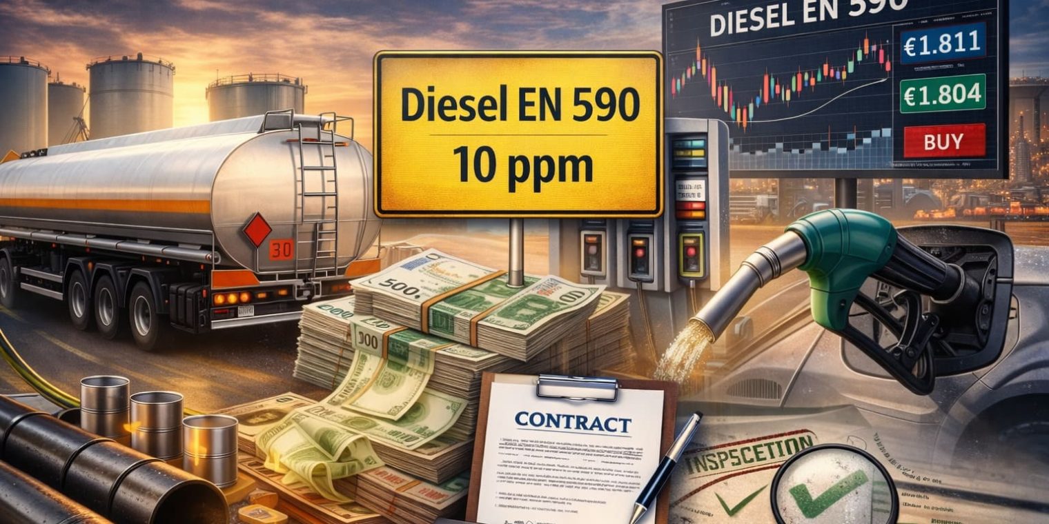 Diesel EN 590 (10 ppm) Explained: Specifications, Uses, and Global Supply